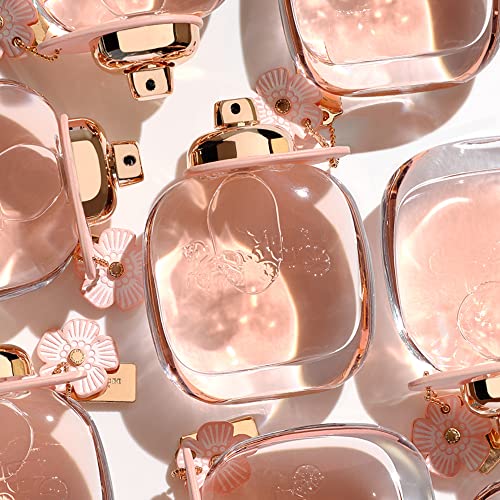 Coach Floral Eau de Parfum 2 Piece Set - 1.7 fl. oz. Spray, 0.25 fl. oz. Purse Spray - Long Lasting Fragrance with notes of Pineapple Sorbet, Peony & Crystal Musks - Floral & Fruity