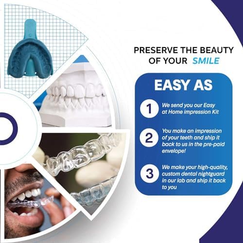 Custom Night Guard, Durable Mouth Guard Teeth Guard Ultra Thin Brace Dental Day Guard Clear Teeth Retainer - One Pack Upper Guard