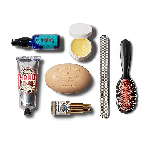 Caswell-Massey Diamond Dust Nail File, Professional Washable Nail Buffer Crafted from Polished Steel, Durable & Long-Lasting, Pre-Polish Care, 7 In