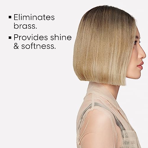 L'Oréal Professionnel Paris Color Depositing Purple Shampoo - Neutralizes Unwanted Yellow Tones For Natural, Color-Treated or Bleached, White & Blonde Hair