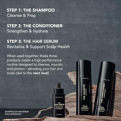 Caldera + Lab The Conditioner | Men’s Moisturizing Hair Conditioner, Hydrating & Nourishing for Soft, Shiny Hair, Dermatologically Tested - All Hair Types