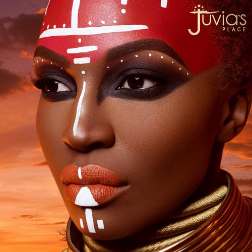 Juvia's Place Warrior 2 Eyeshadow Palette - Professional Eye Makeup, Pigmented Eyeshadow Palette, Makeup Palette for Eye Color & Shine, Pressed Eyeshadow Cosmetics