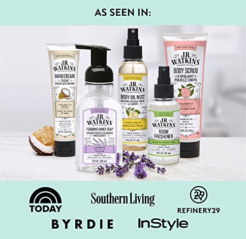 J.R. Watkins Hand Cream, Lemon 3.3 Ounce (Pack of 4)