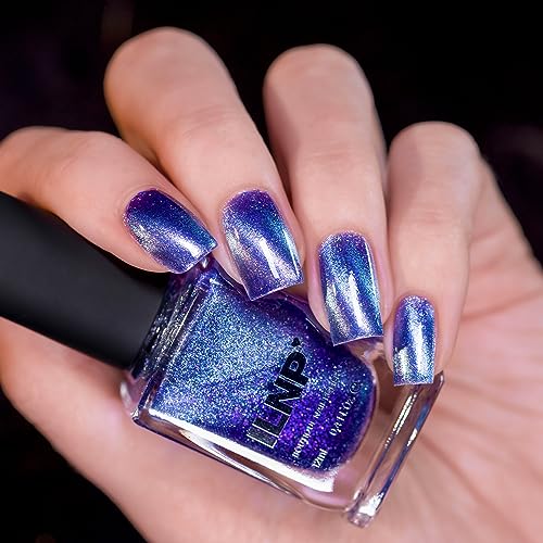 ILNP Shooting Star - Icy Blue Magnetic Shimmer Nail Polish