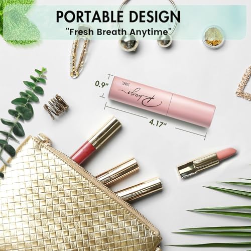 Breath Spray，5 Pcs Dry Mouth Spray，Mouth Spray Fresh Breath for Breath Care，Breath Spray for Bad Breath for Portability（10 ml/0.33 floz