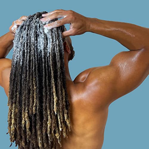 Clarifying Shampoo for Locs – Professional Loc Shampoo for Dreads, Twists, Braids, Interlocks, Microlocs, Dreadlocks, Faux Locs Crochet Hair – with Peppermint and Tea Tree Oils