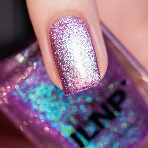 ILNP Amped - Iris Purple Magnetic Shimmer Nail Polish