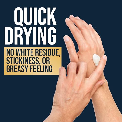 CERTAIN DRI Antiperspirant Hand Lotion – 24-Hour Sweat Protection for Excessive Sweating & Palmar Hyperhidrosis – Fast-Drying, Non-Greasy, Fragrance-Free Formula – Dermatologist-Tested, (1.3 oz)