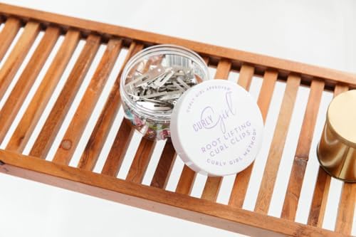 Curly Girl® 50 Double Prong, Root Lifting Hair Clips for Adding Volume to Curly Hair