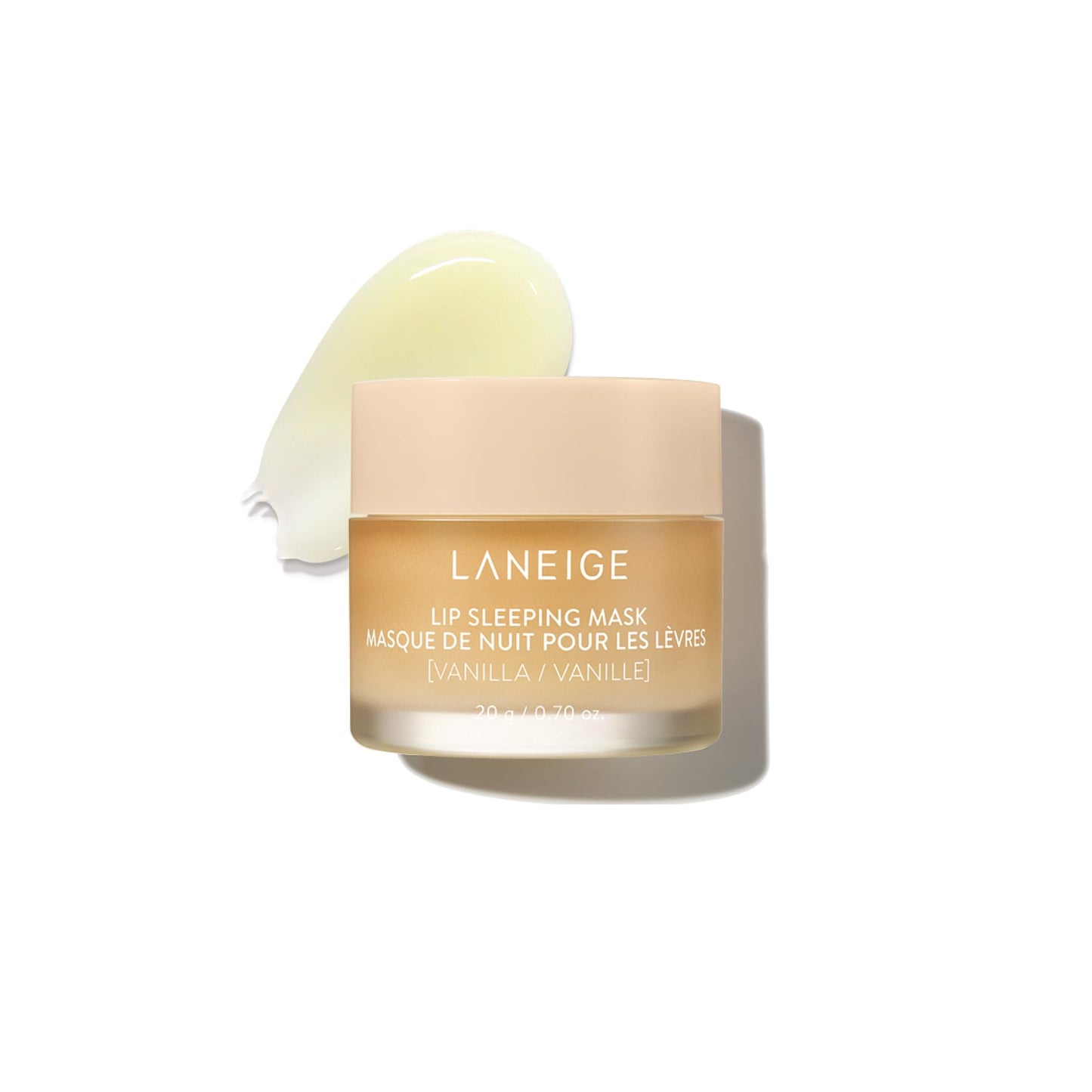LANEIGE Lip Sleeping Mask Vanilla: Nourish, Hydrate, Vitamin C, Murumuru & Shea Butter, Antioxidants, Flaky, Dry Lips
