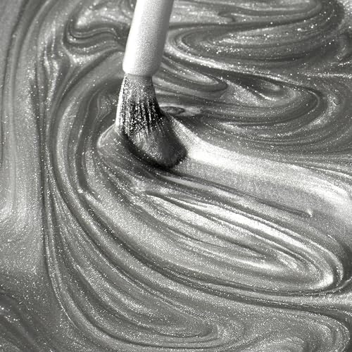 Dazzle Dry Nail Lacquer (Step 3) - Love Potion - A true metallic silver. Full-coverage metallic. (0.5 fl oz)