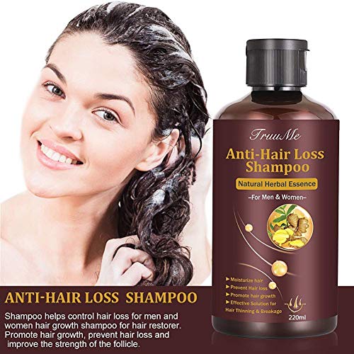 Hair Growth Shampoo - Anti-Thinning, Thickening Shampoo for Hair Loss & Grow Hair Fast for Men & Women, 220ML