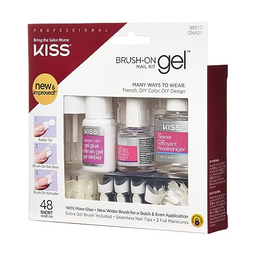 KISS Brush-On Gel Nail Kit