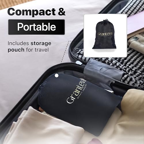 Hooded Hair Dryer with Dual Turbo Airflow & Soft Headband – Speeds Up Drying for Curly Hair, Reduces Heat on Ears & Neck – Large Hair Dryer Bonnet for Deep Conditioning at Home, Portable Use