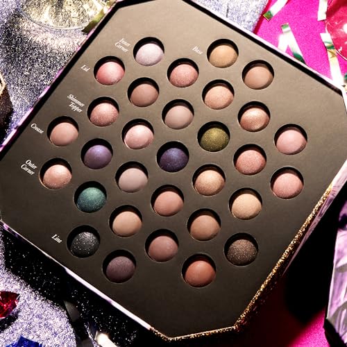 LAURA GELLER NEW YORK The Ultimate Palette Baked Eyeshadow Palette Sensation Soiree - 31 shades - Matte and Shimmer Shades - Pigmented Crease-Proof Eye Makeup