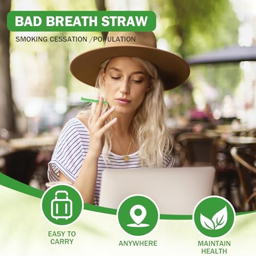 Chewable Breather Quit, Chewable Essential Oil Breath Stick, Breather Stick with Essential Oil for Aromatherapy on The Go Natural Focus (MIX-3PCS)