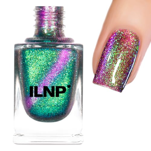 ILNP Warped - Green to Purple Magnetic Shimmer Nail Polish - Vegan, Cruelty Free, Non Toxic