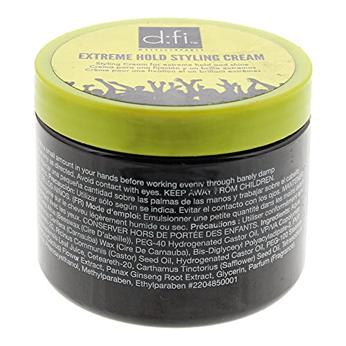 D:FI HAIR Extreme Hold Styling Cream, 5.3 Ounce