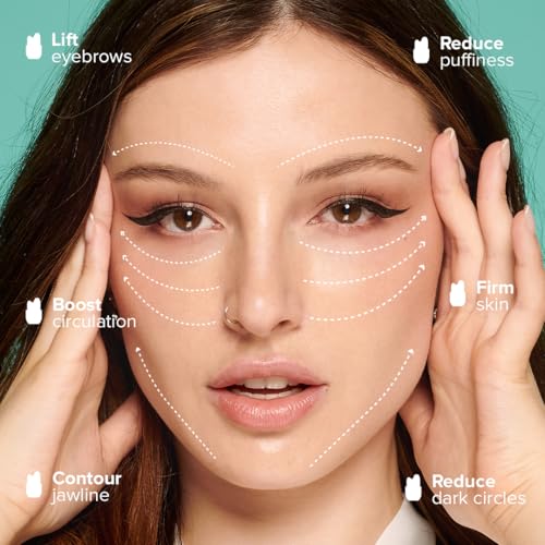 Contour Gua Cube - Gua Sha Face Massage Tool - Ice Roller for Sculpting, De-Puffing & Lymphatic Drainage - Face Ice Roller & Massager - Compact Skin Care Tools for Daily Skincare & Travel - Jade