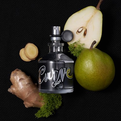 Curve Men's Cologne Fragrance Spray, Casual Day or Night Scent, Crush, 1.0 fl oz