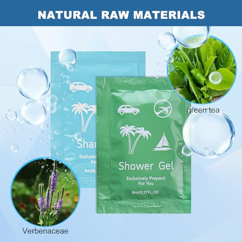 Bulk Hygiene Kits for Homeless,Disposable Toothbrushes with Toothpaste and Comb for Homeless Individually Wrapped，Basic Toiletry Kits Travel Size Shampoo And Body Wash For Hotel,Air Bnb Charity(20)