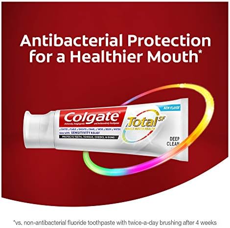 Colgate Total Toothpaste, Deep Clean, 5.1 ounce, 2 Count