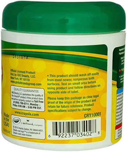 Crayola Color Bath Dropz 3.59 Ounce - 60 Tablets (Pack of 4)