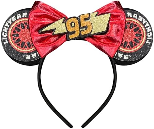 Cute Sequin Bows Mouse Ears Headband for Women - Halloween
