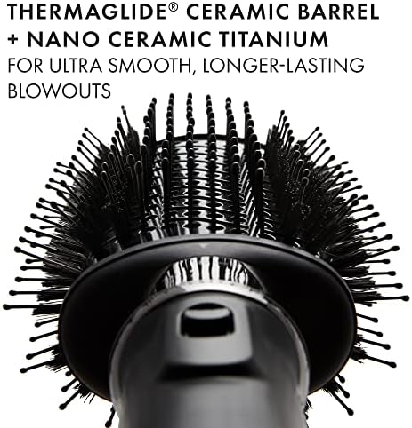 Hot Tools Pro Artist Black Gold Detachable One Step Volumizer and Hair Dryer | Pro Drying & Styling (Large)