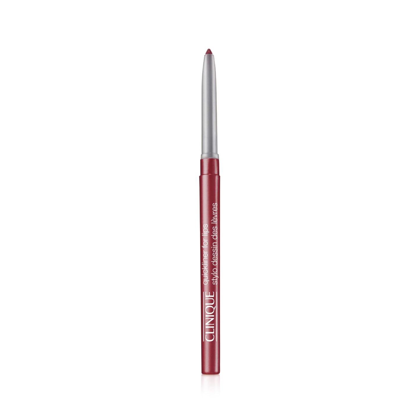 Clinique Long Lasting Quickliner Lip Liner | Non-Drying + No Sharpening, Intense Cosmo