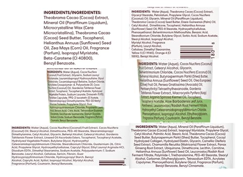 Convenience Kits International Women's Multicultural 10 PC Grooming/Hygiene Travel Kit Featuring: Palmer's Travel-Size Hair & Body Products, Beige, (23AZ)