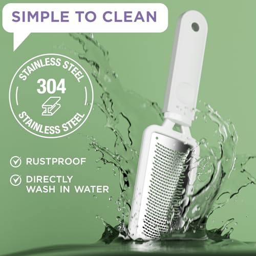 Lee Beauty Professional Callus Remover for Feet - Extra Strength Gel & Rasp Foot File Kit - Original Formula for Dead Skin Remover for Cracked Heels & Dry Skin-Pedicure Supplies for Smooth Foot - 8 Oz