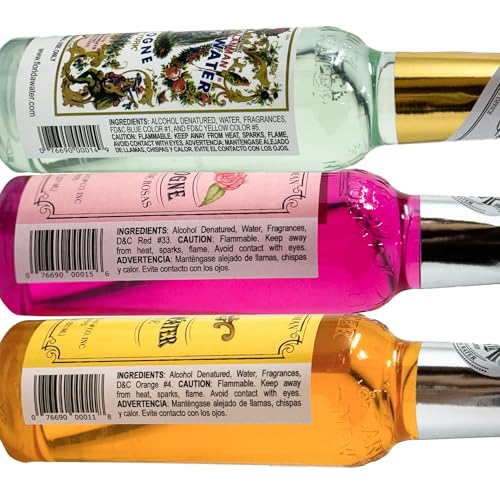 Lanman & Kemp Florida Water Cologne New York, Agua De Florida Mix Set (New York 12 Mix)