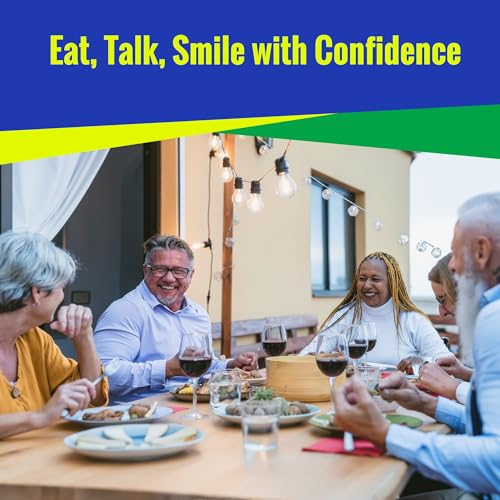 Klutch Denture Adhesive Powder – Zinc-Free Hold for Dentures – 1.75 oz