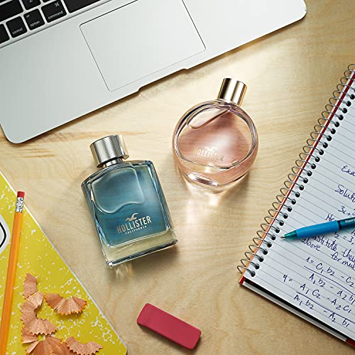 Hollister Wave Women Eau De Parfum, 3.4 Ounce (Pack of 2)