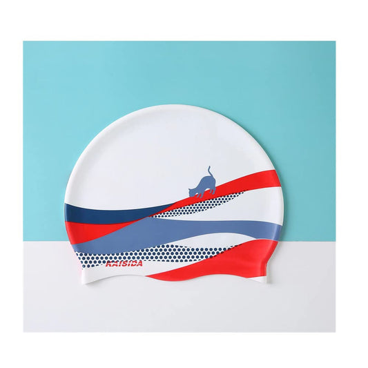 KAISIDA Silicone Swimming Cap, Large Swim Caps Comfortable Bathing Cap to Keep Your Hair Dry Fit for Men & Women Adult Youth