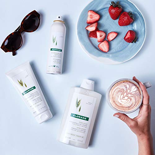 Klorane Ultra-Gentle Conditioner with Oat Milk, Suitable for the Entire Family, Paraben and Sulfate-Free