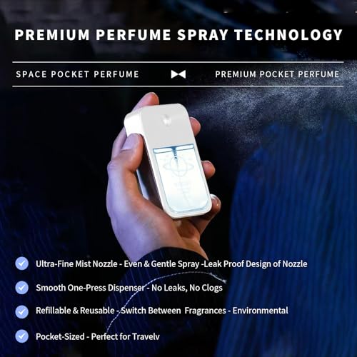 cologneMen's Cologne, Bergamot Fresh Fragrance, deTop notemen Lemon Pepper base note Longvanilla Ether Cedar45ml portable designPortable pocket