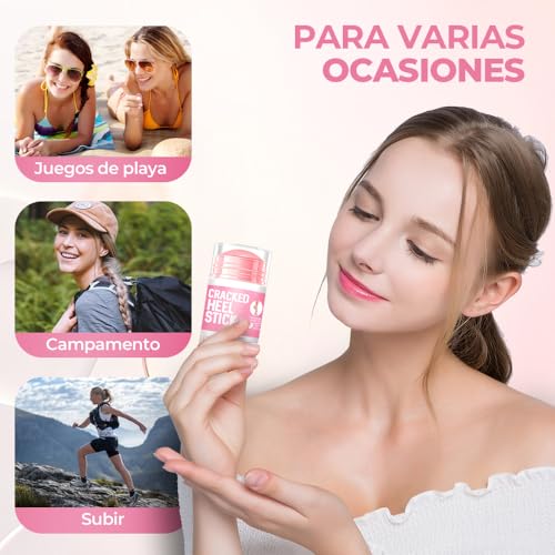 Hydrating and Anti-Cracking Foot Cream, 2025 Upgraded Smooth Steps Foot Therapy Balm, Foot Cream for Dry Cracked Heels and Feet Women Men (Peach, 40g)