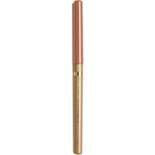 L'Oreal Paris Colour Riche Lip Liner Pencil, Creamy Lip Liner with Omega 3 and Vitamin E, 760 Timeless Coral (Peach Coral)