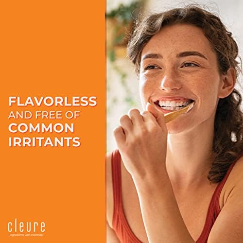 Cleure Original No Fluoride Toothpaste - SLS Free, Mint Free - with Xylitol for Fresh Breath & Helps Whiten - for Kids & Adults - Flavor Free (4oz Tube)