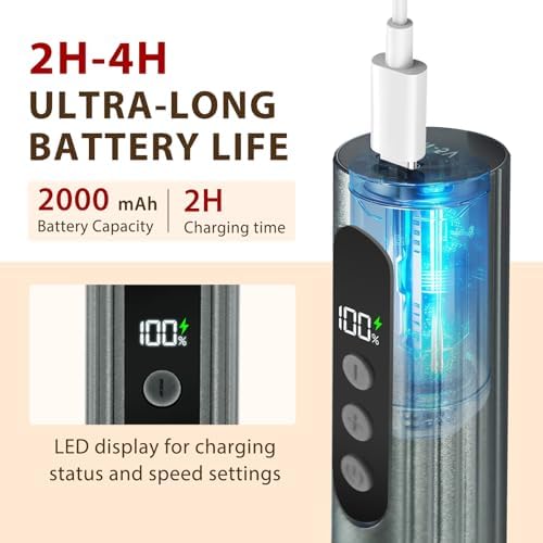 Callus Remover for feet- 2 in 1 Electric Foot File,Adjustable Speed Foot File with Sandpaper Discs & Grinding Heads, 9 Speeds Electric Foot Callus Remover, Pedicure Tools for Valentine's Day Gift