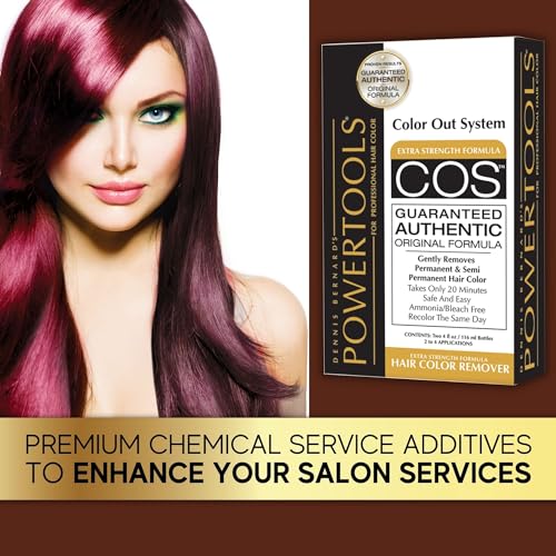 COS, The Original Color Out System | Guaranteed Authentic Original Formula l Safely Remove Semi & Permanent Hair Color | Ammonia Free