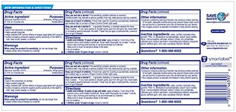 Colgate Total Toothpaste, Deep Clean, 5.1 ounce, 2 Count