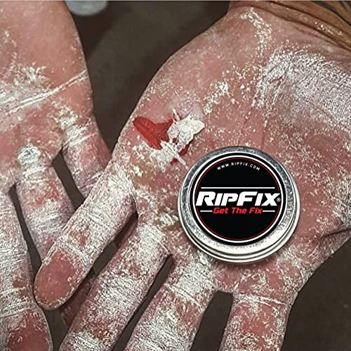 Hand Repair Balm for Dry Cracked Hands, Hand Salve for Gymnastics and Rock Climbers, Rip Fix Climbing Salve for Men and Women, Premium Gymnast Balm for Hardworking Hands, Classic 1.34 oz Tin
