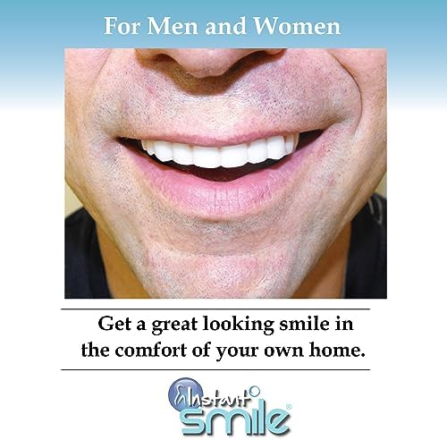 Instant Smile Comfort Fit Flex - Bright Shade - Upper Veneer Cosmetic Teeth