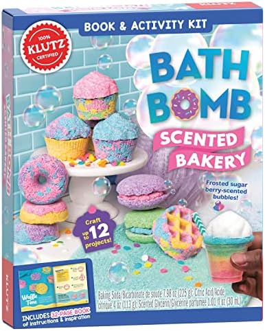 KLUTZ Bath Bomb Scented Bakery Craft Kit