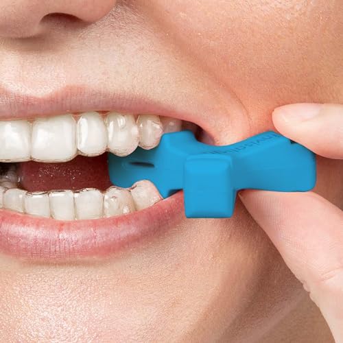 Invisalign Munchies EPS Aligner and Retainer Tray Seaters, Aligner Chewies (Pack of 2) (Blue)