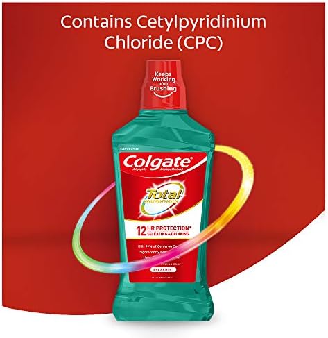 Colgate Total Advanced Pro-Shield Mouthwash, Spearmint 33.8 oz