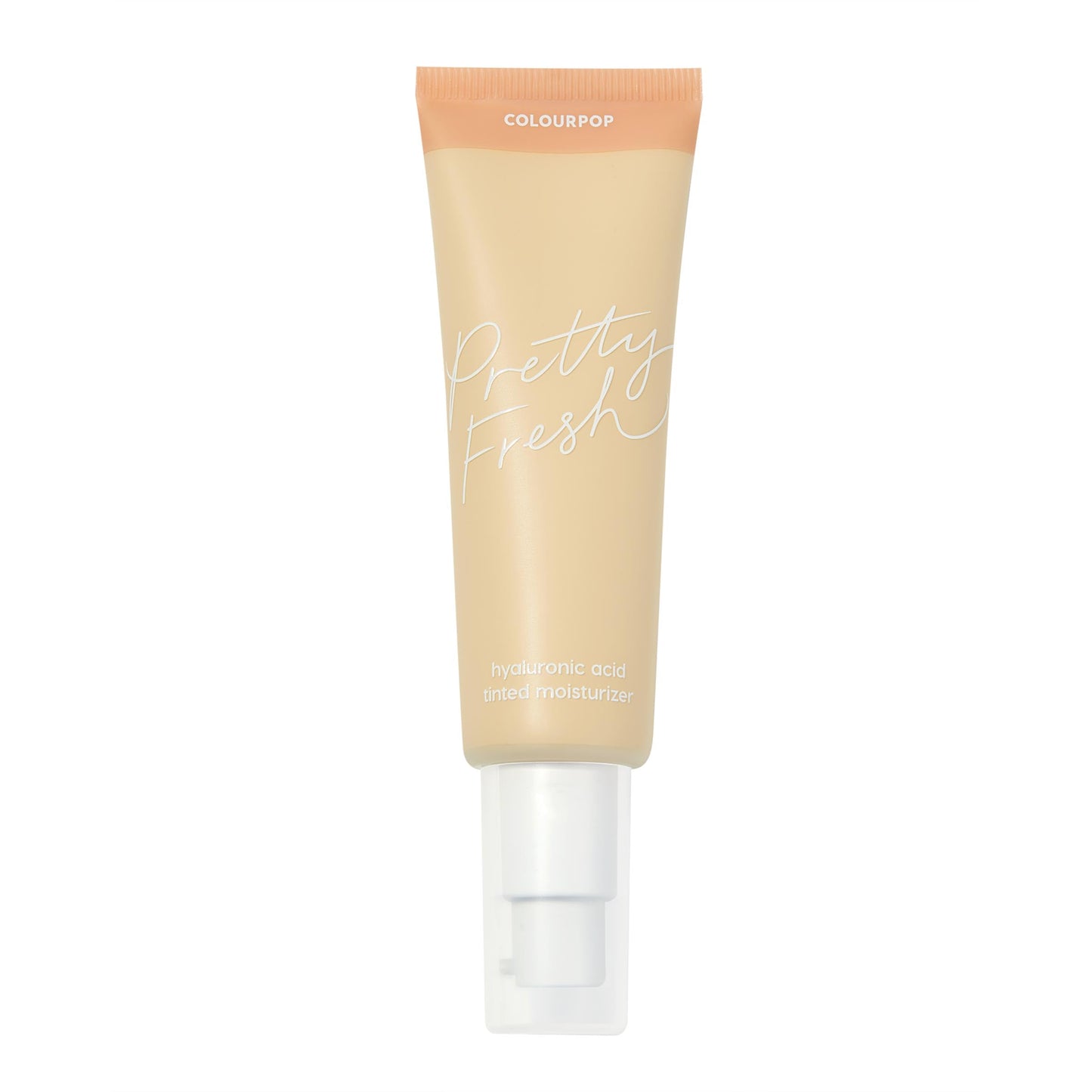 ColourPop Pretty Fresh Tinted Moisturizer - Hydrating Skin Tint with Lightweight Coverage - Formulated with Hyaluronic Acid & Coconut Water for Healthy-Looking Skin - Fair 2W (1.45 oz)